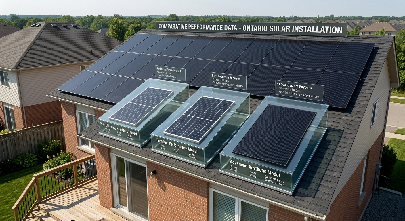 Solar Panel Comparison Ontario 2026 | Solar X Canada