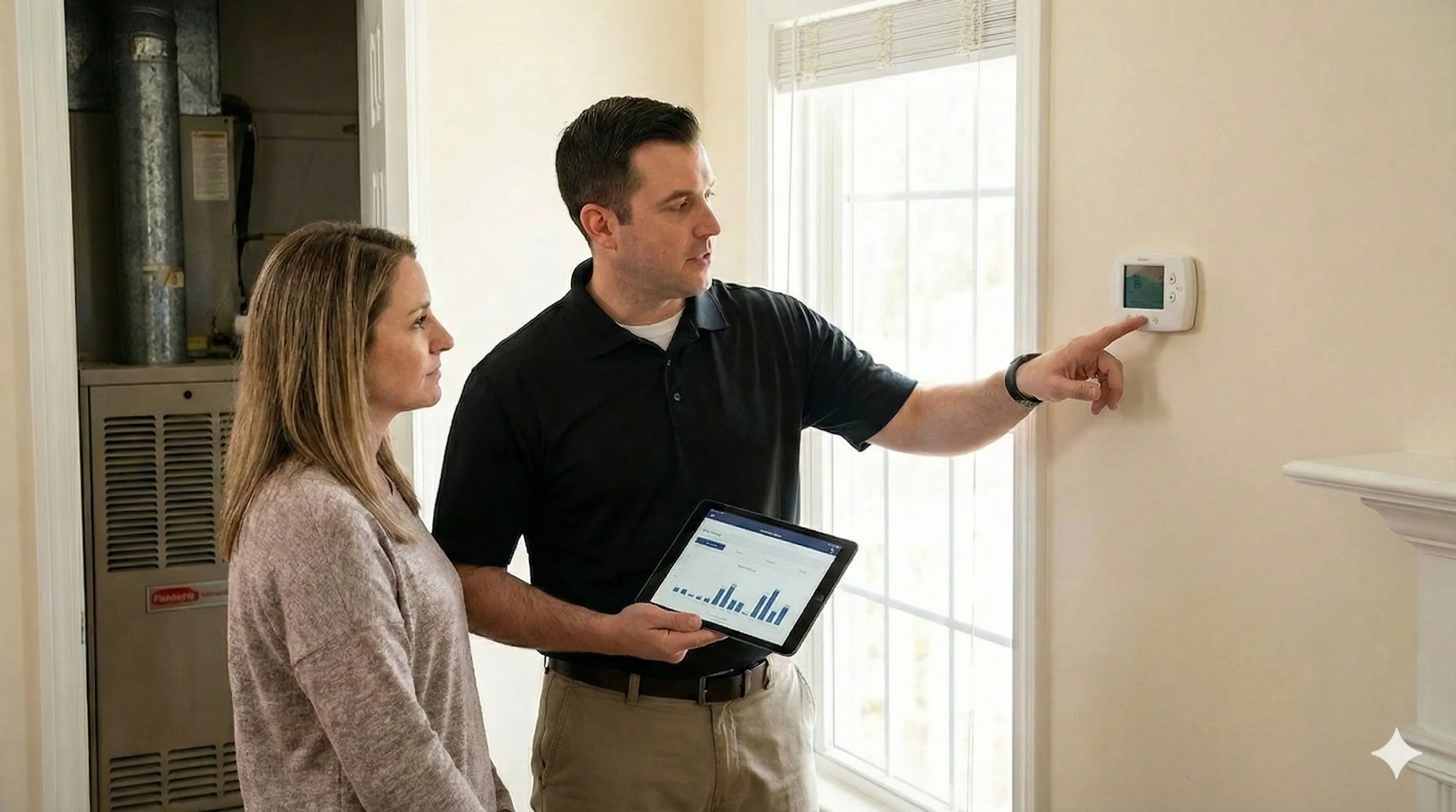 Needs Assessment - Our certified technicians evaluate your home's hea