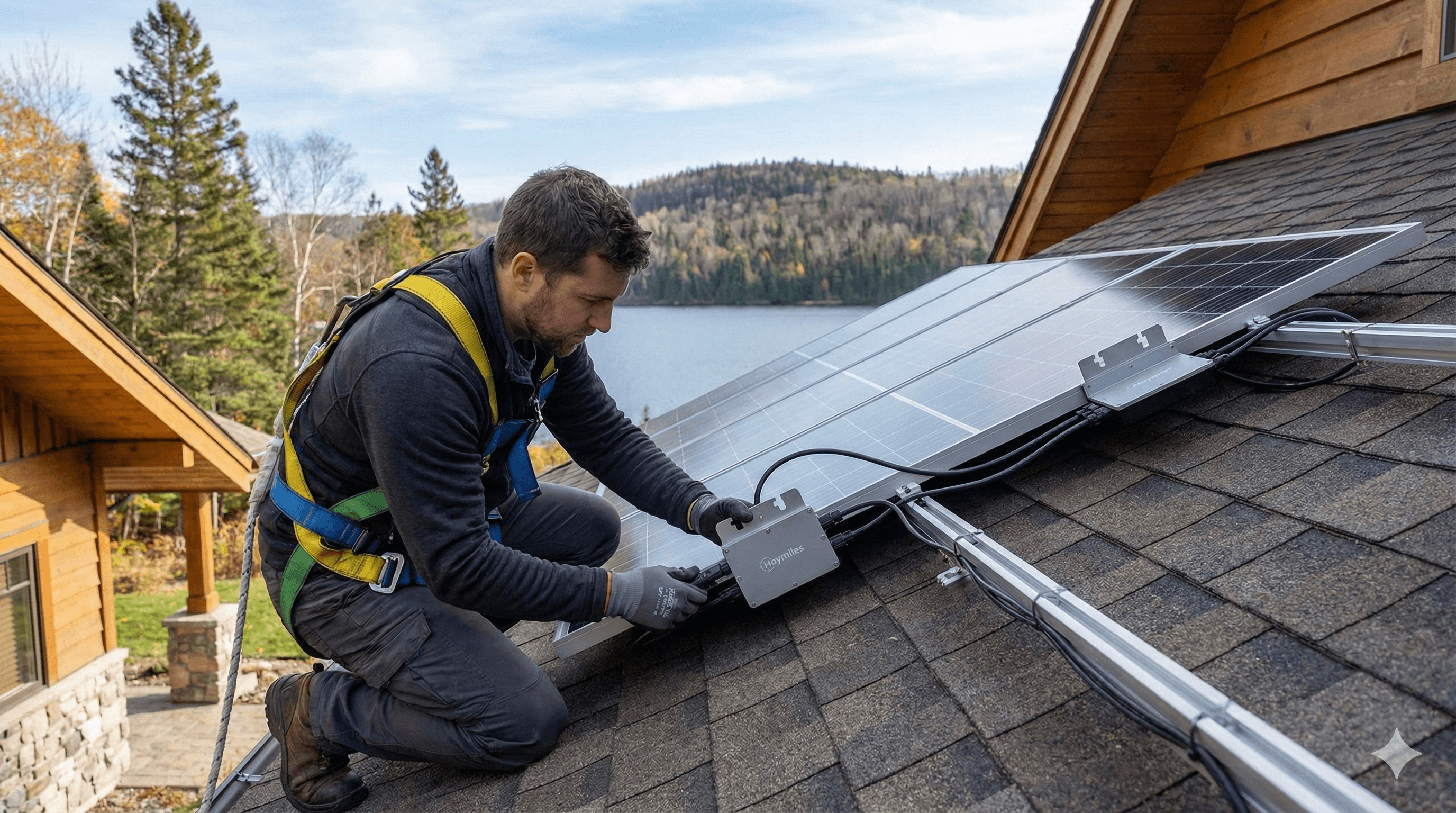 Plug-and-Play Design - Quick and easy installation for single or multi-microinverte