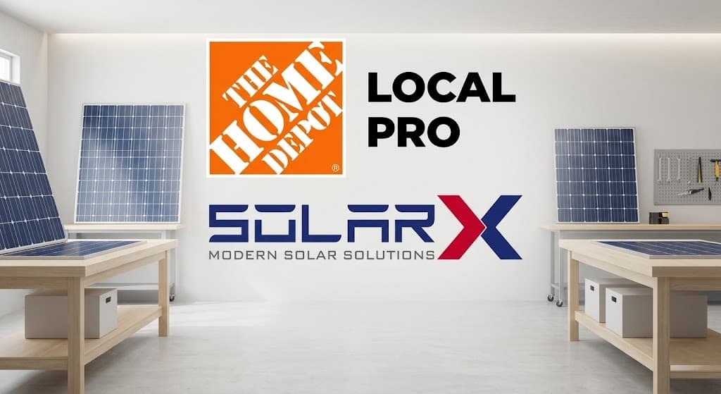 Solar X Canada joins The Home Depot Local Pro network for Ontario residential solar installation