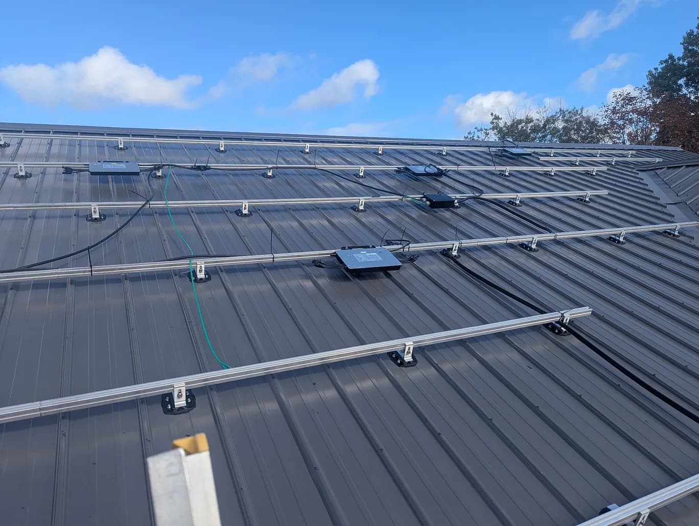 Before: Residential roof before solar panel installation - Nova Scotia