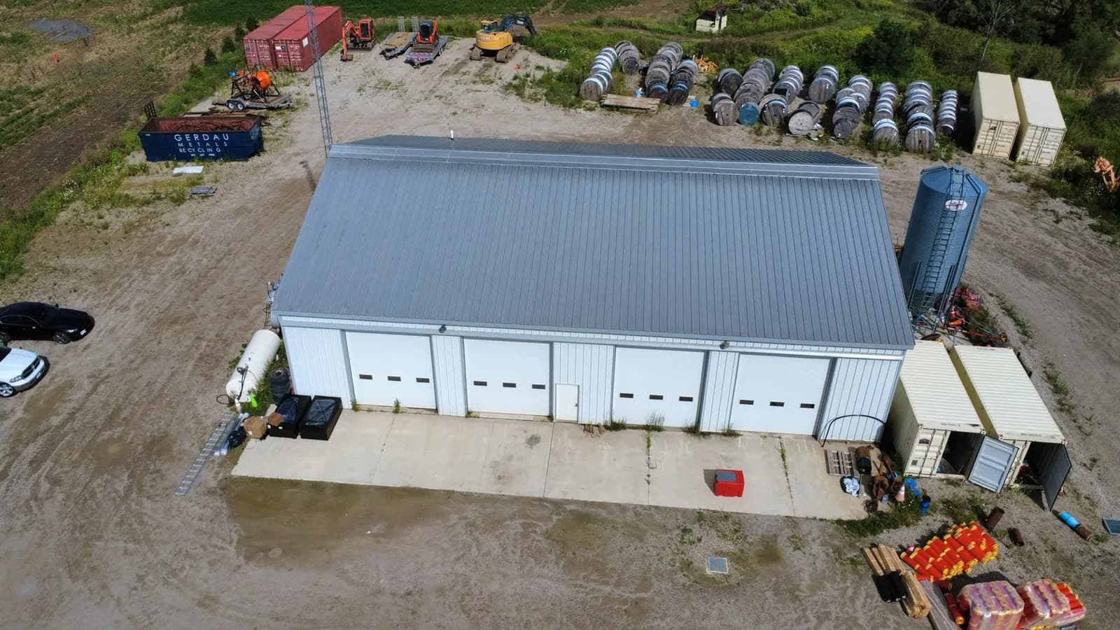 Commercial solar installation in Dutton/Dunwich, ON by Solar X, 19.5 kW system