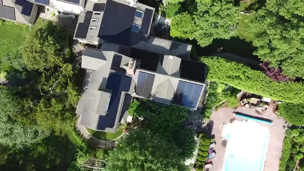 Residential solar installation in Port Hope, ON by Solar X, 43 kW system