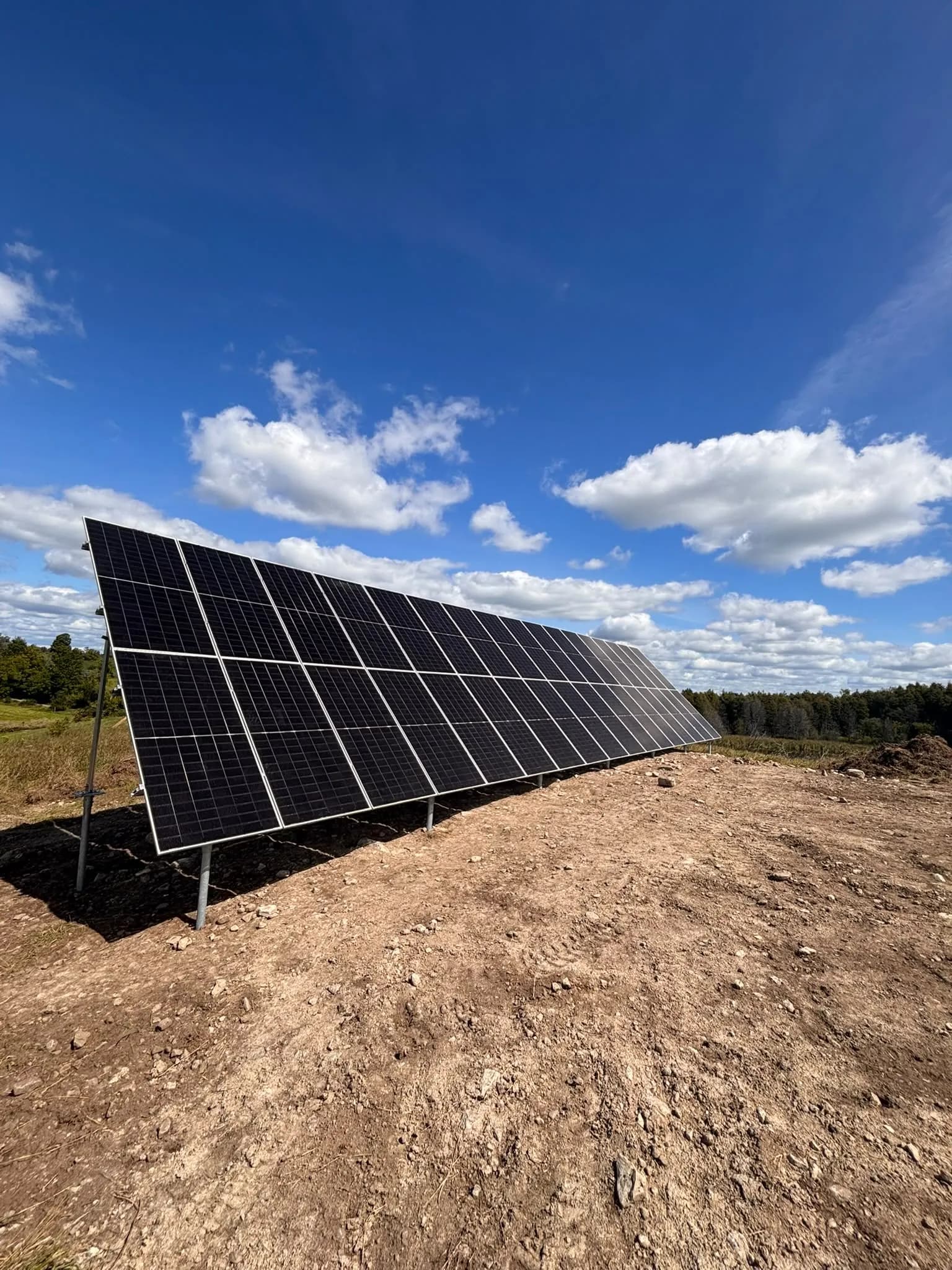Residential solar installation in Stirling, ON by Solar X, 21.08 kW system