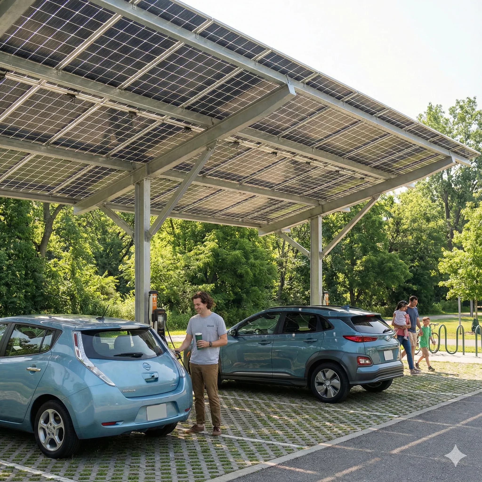 Environmental Leadership - Commercial EV charging benefits from SolarX Canada