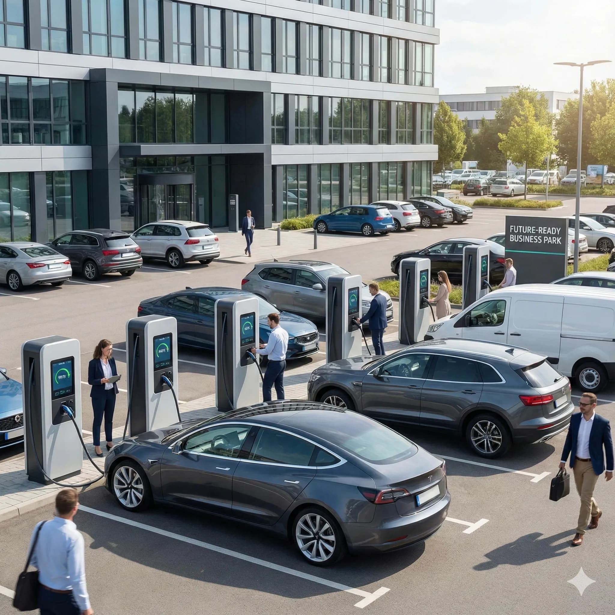 Future-Proof Your Business - Commercial EV charging benefits from SolarX Canada