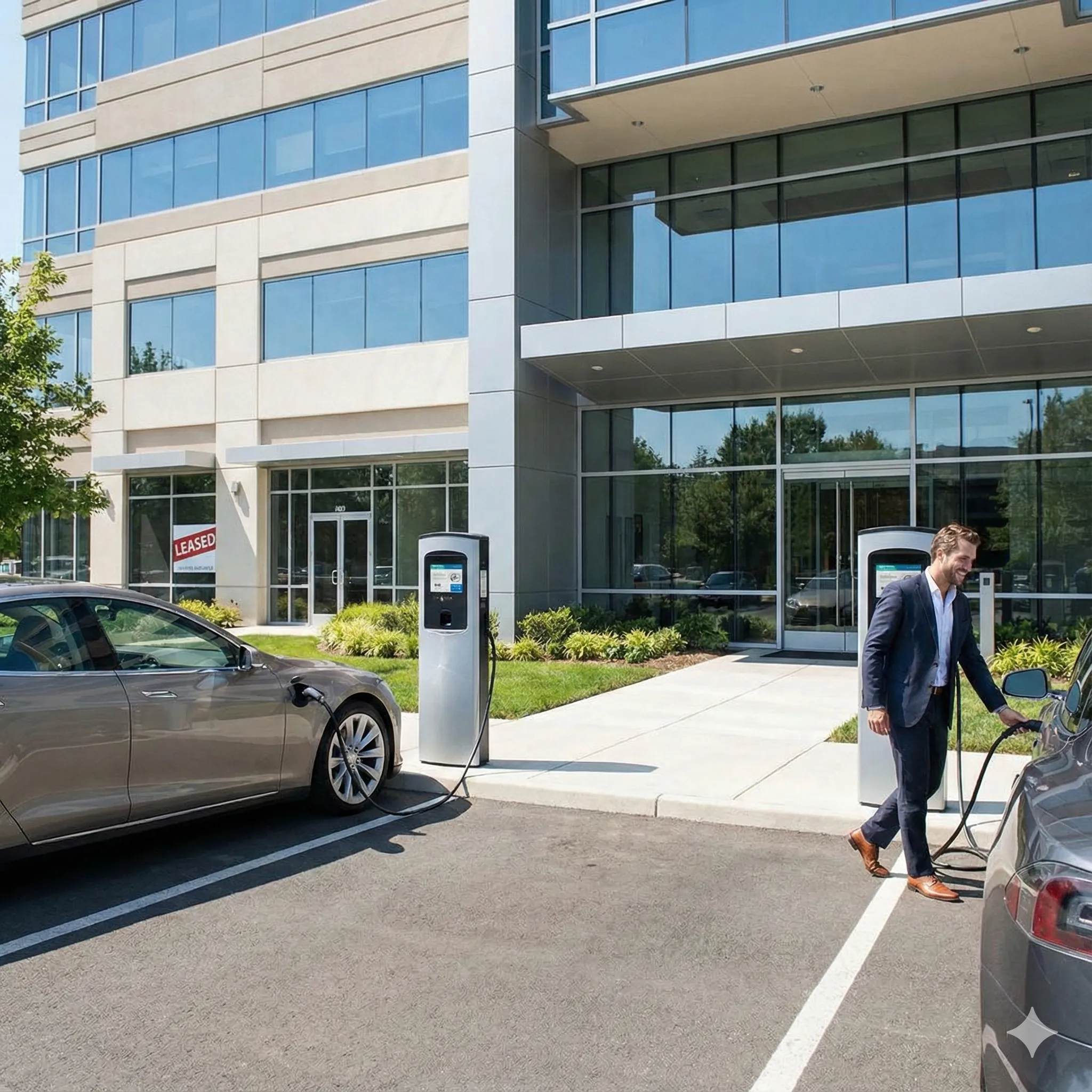 Increase Property Value - Commercial EV charging benefits from SolarX Canada
