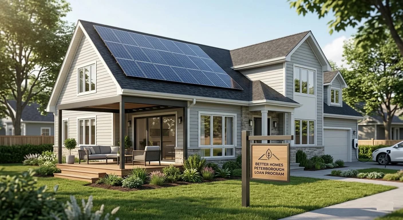 Peterborough Ontario home energy retrofit Better Homes Peterborough loan program 2026