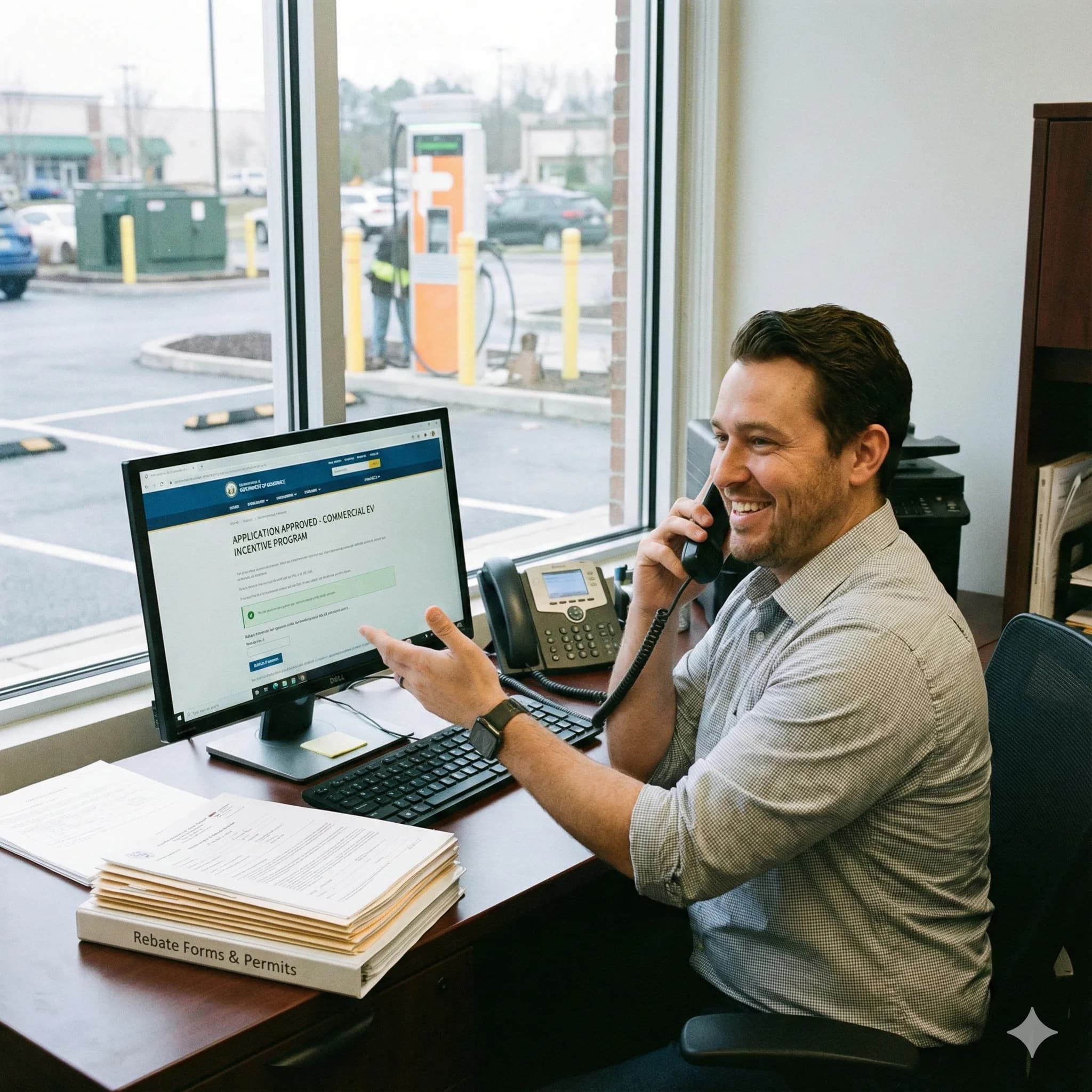 Rebate Approvals - EV charging installation process from SolarX Canada