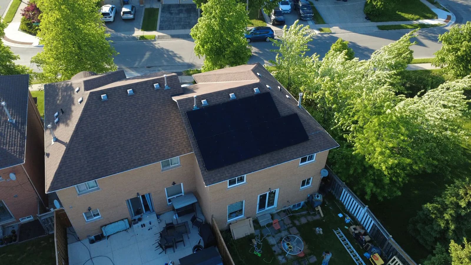 Brampton solar installation by Solar X, photo 3