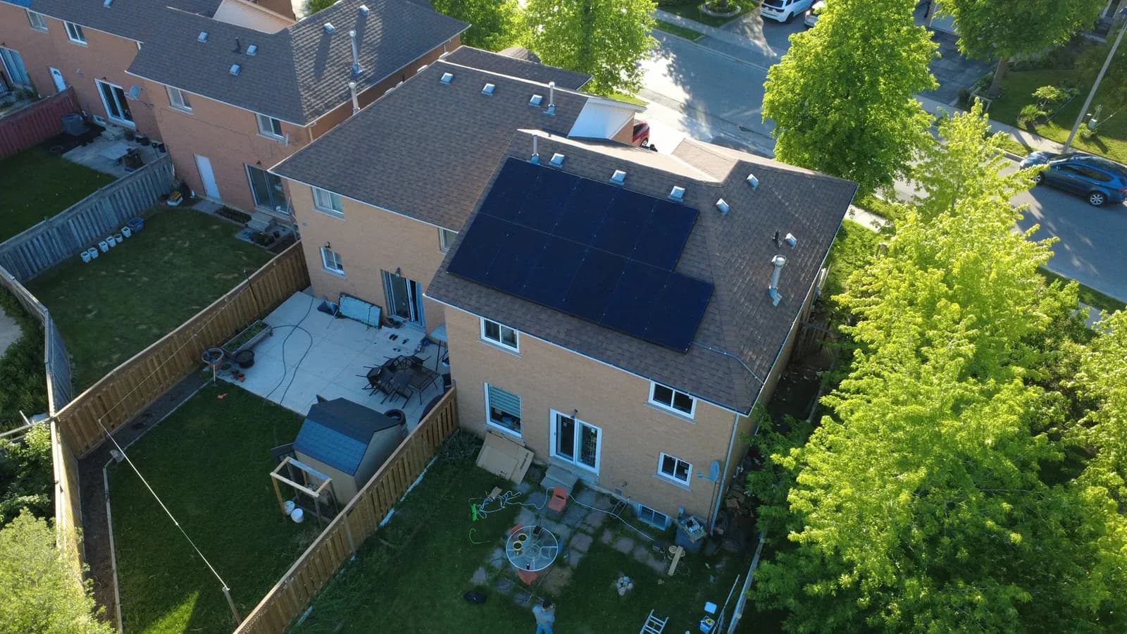 Brampton solar installation by Solar X, photo 4