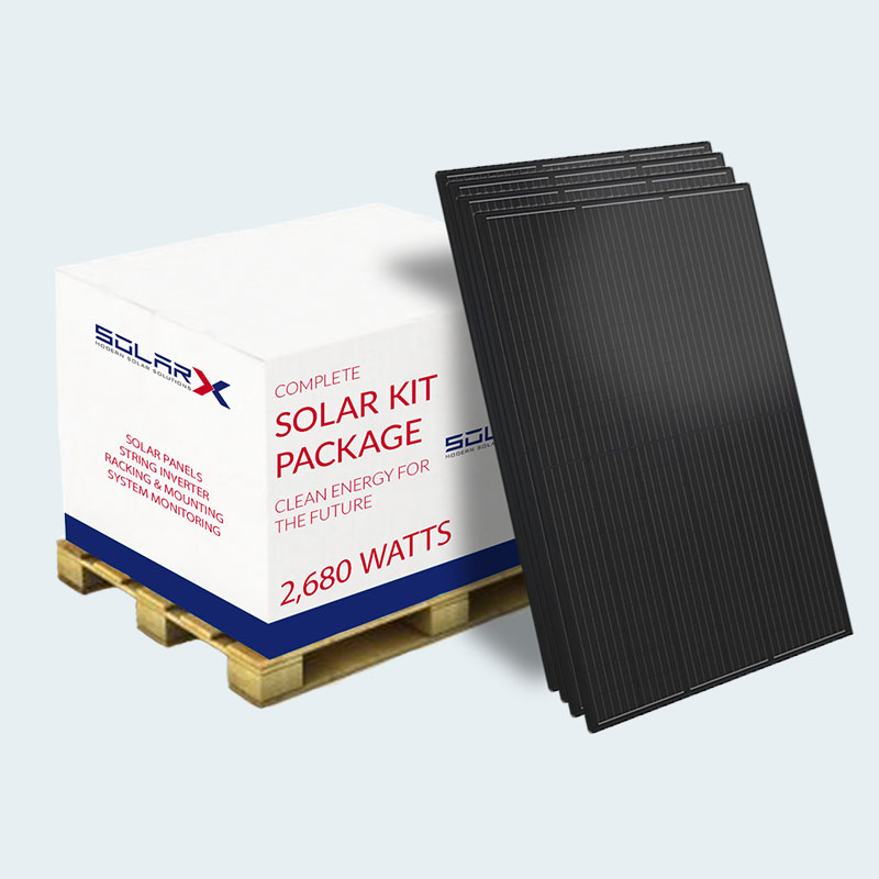 solarMicro 2.68KW Net Metering Solar Kit